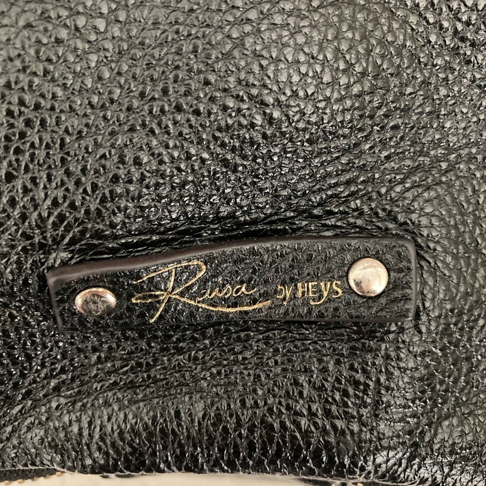 RAISA HEYS Soft Leather Bag Satchel Overnight Bag - Picture 3 of 10